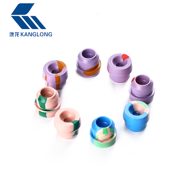 Medical Mixed Colour Rubber Stopper For Blood Collection Tube